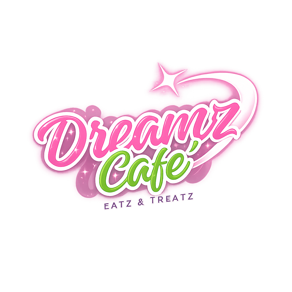 Dreamz Cafe Eatz and Treatz identity artifact
